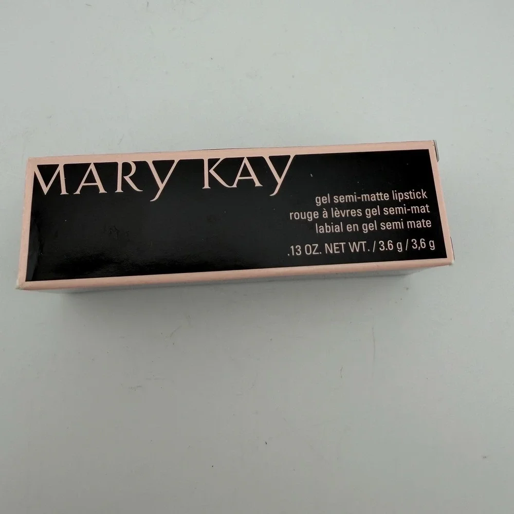 Mary Kay Gel Semi-Matte Lipstick 0.13oz Red Stiletto NEW‎ Boxed 157973